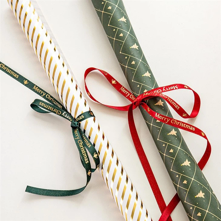 Christmas Ribbon For Gift Wrapping Made In China