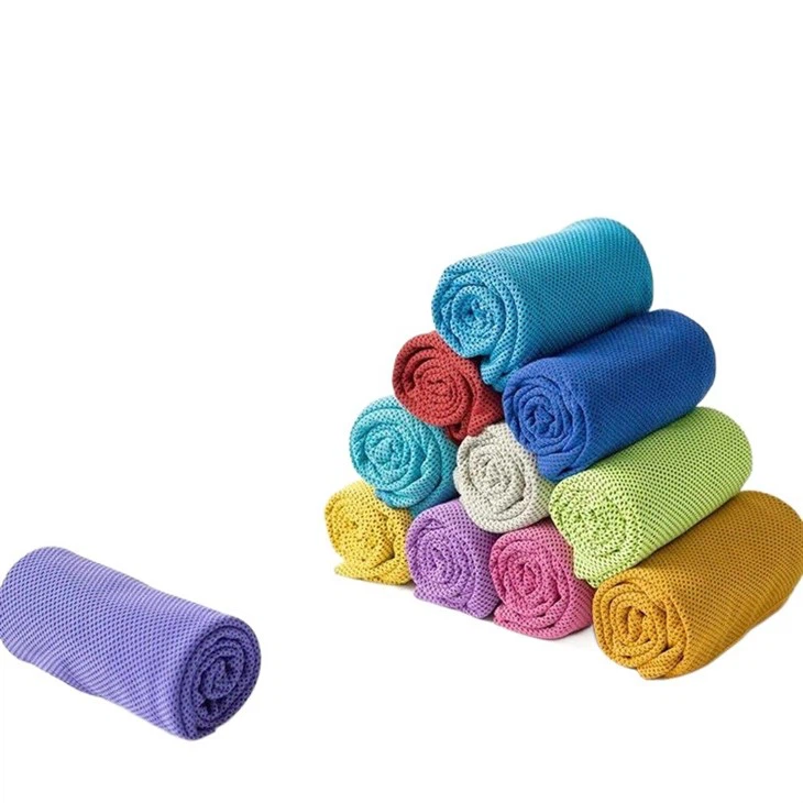 Asciugamani sportivi che rimangono freddi